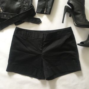 Dressy Express Cuffed Black Shorts